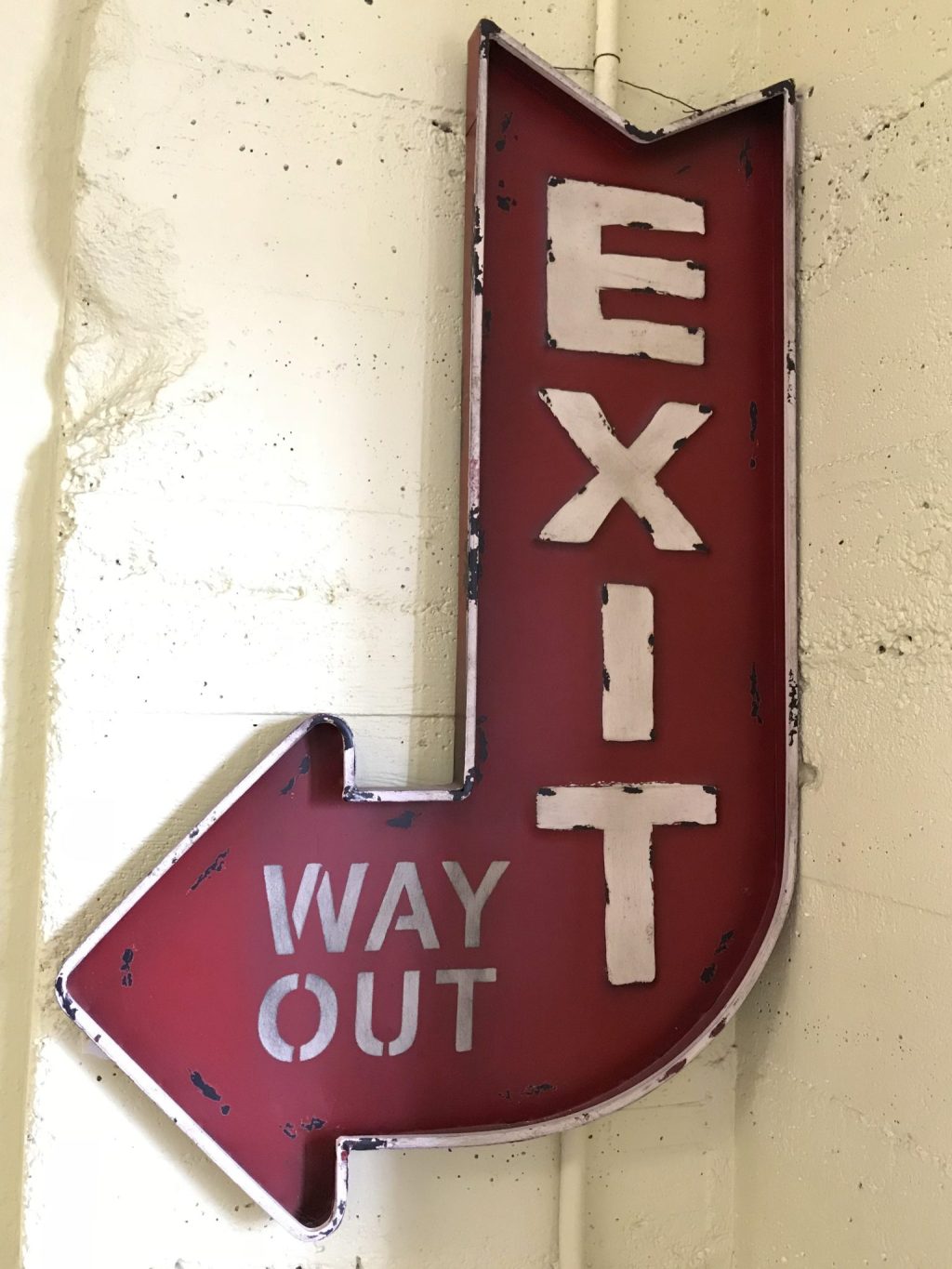 Look for your nearest exit